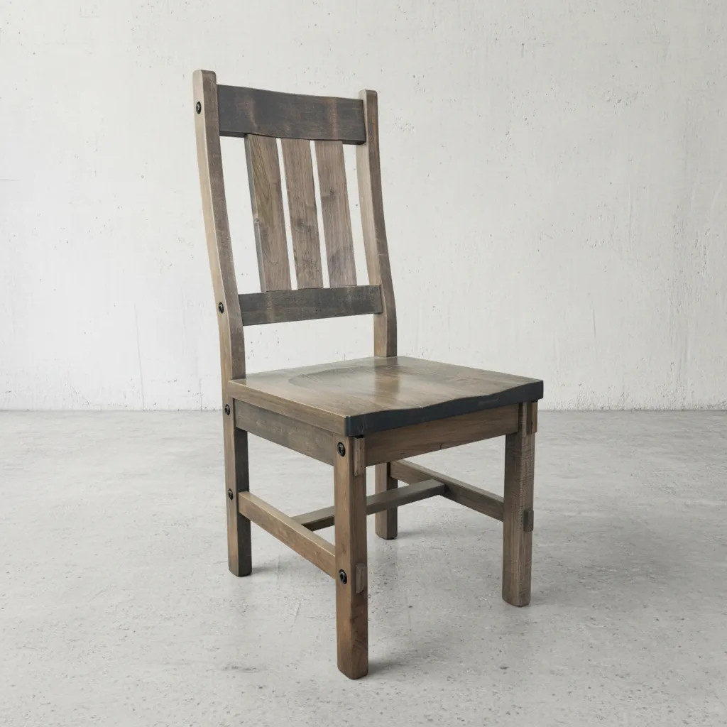 Timber Slat Chair - Image 2